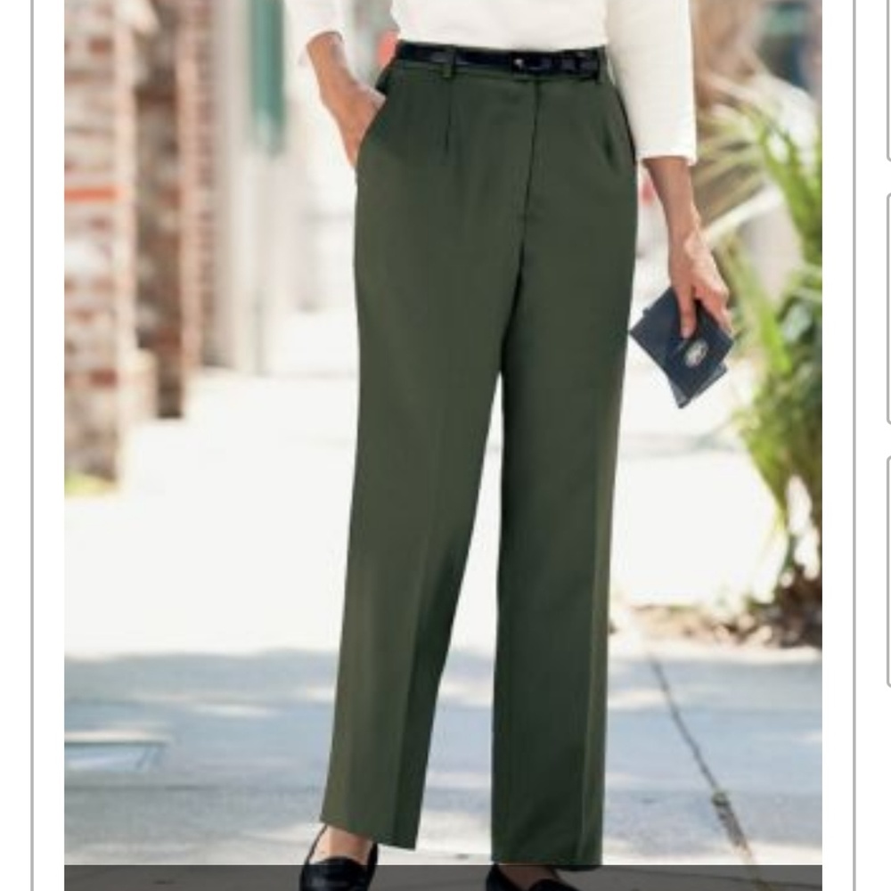 Stretch Wool Appleseed Fly-Front Trousers

Size8T